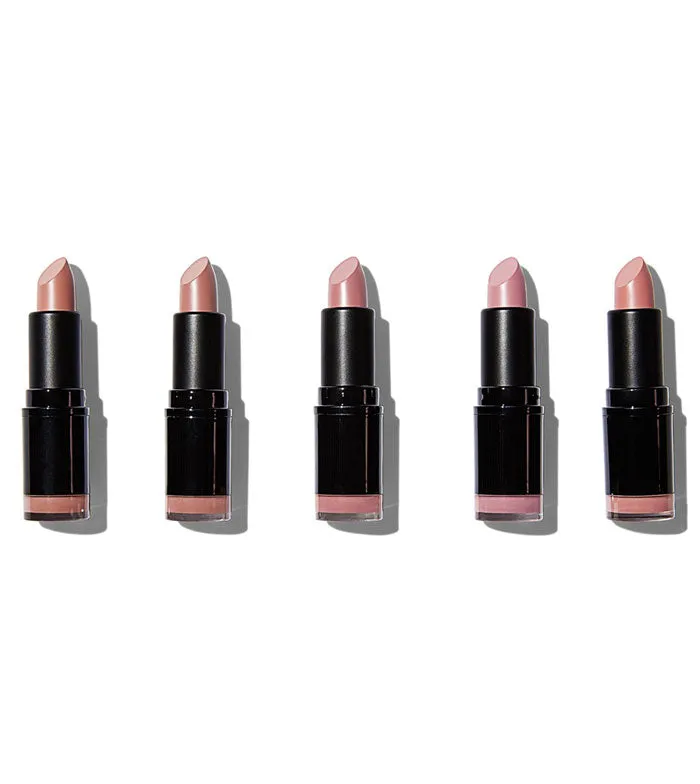 Revolution Pro - Colección de 5 Barra de labios - Matte Nude