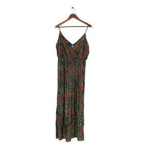 River island Green & Orange Sequins Jumpsuit | Brand New |