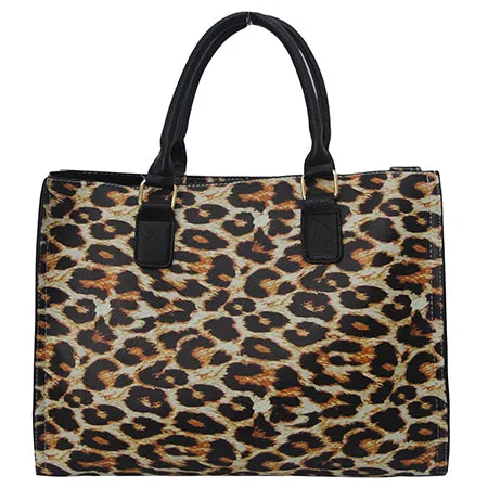 SALE! Wild Leopard NGIL Faux Leather 2-IN-1 Tassel Bag