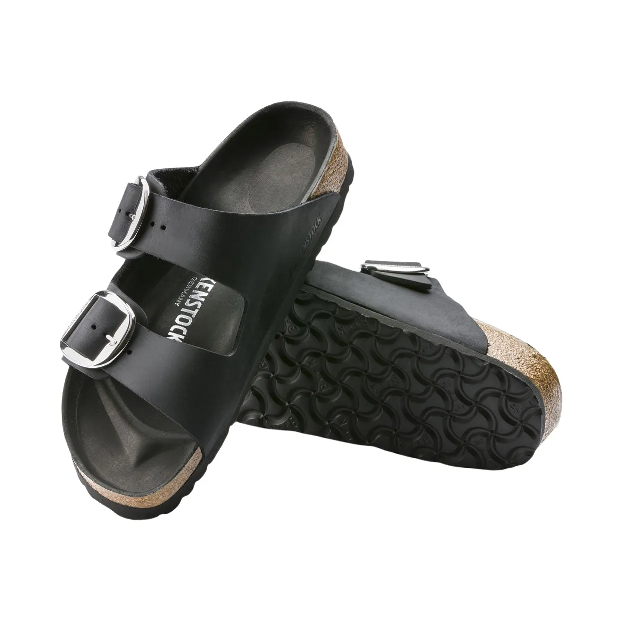 Sandali Donna Birkenstock Arizona Big Buckle Nero