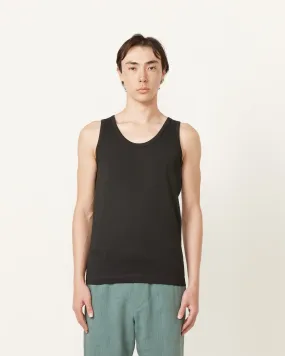 Scoop Neck Tank Top in Black