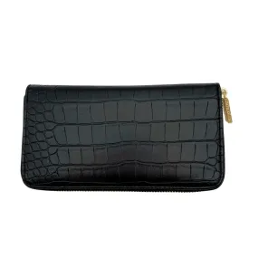 SHIRALEAH Carter Zip Wallet- Black New w/Tags