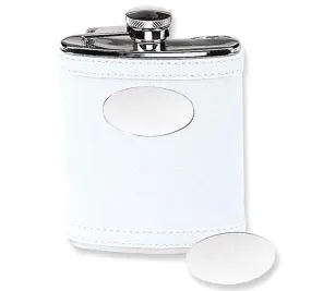 Stainless Steel Flask in White