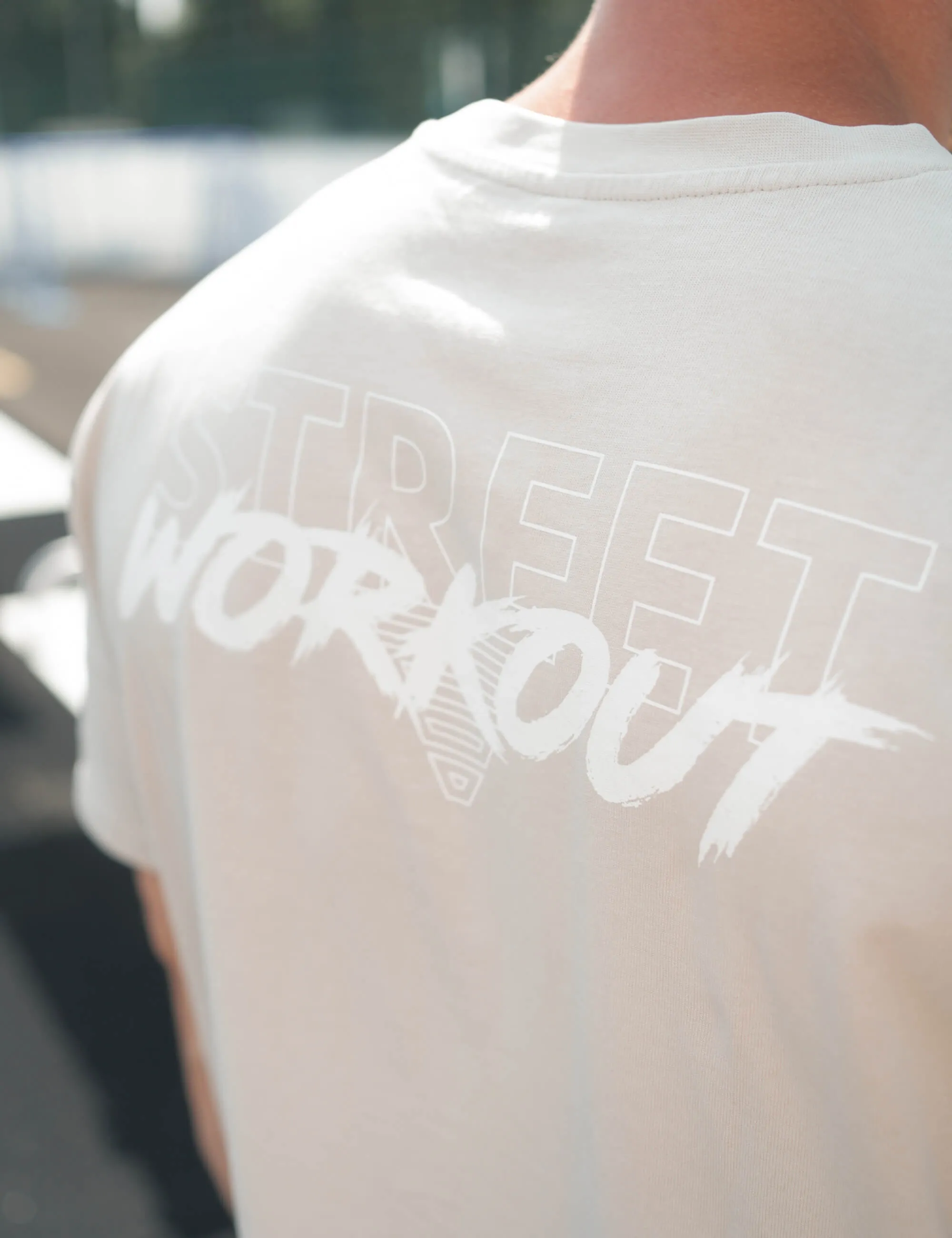 Street Workout Oversized Shirt Men