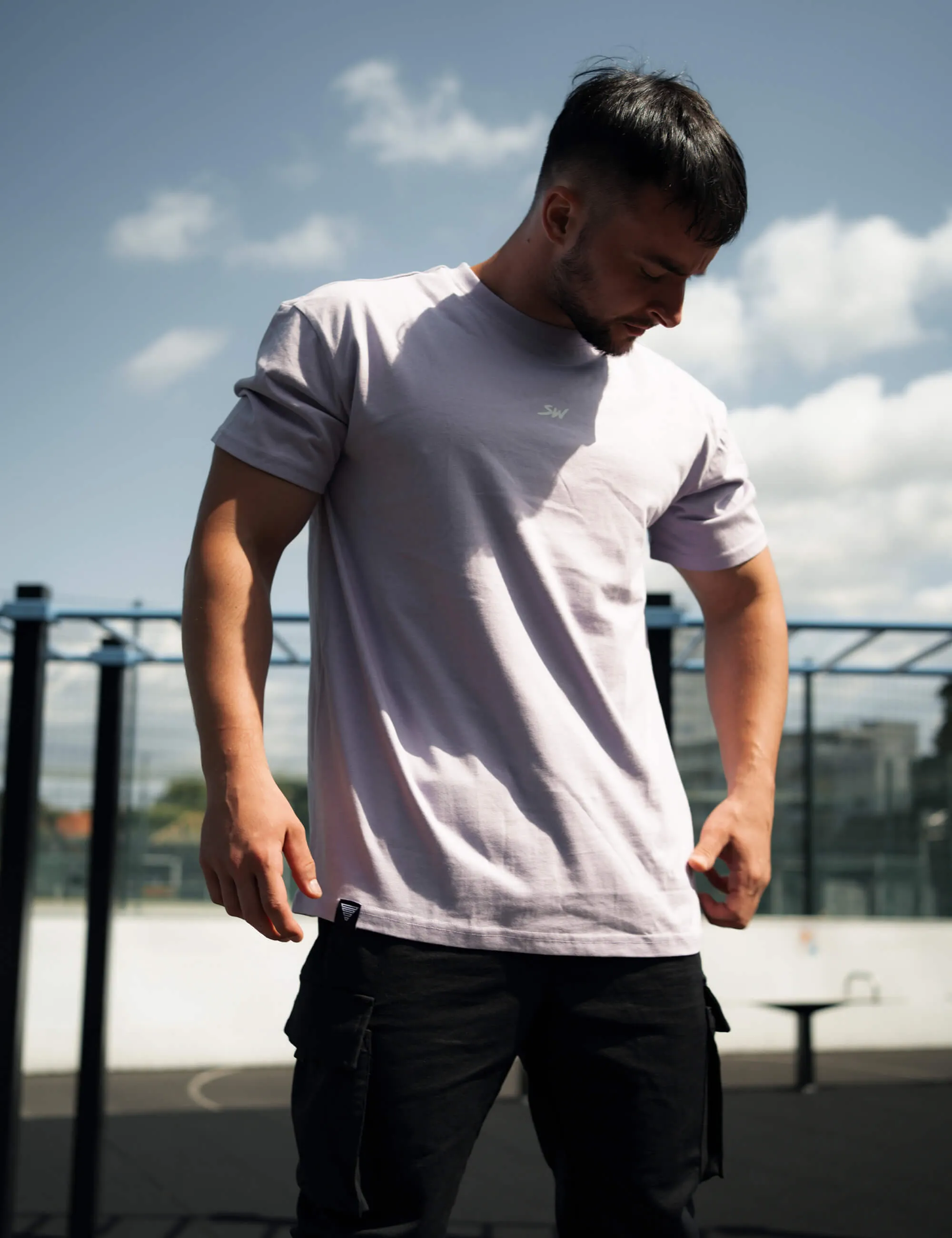 Street Workout Oversized Shirt Men