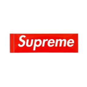 Supreme Box Logo Sticker Red