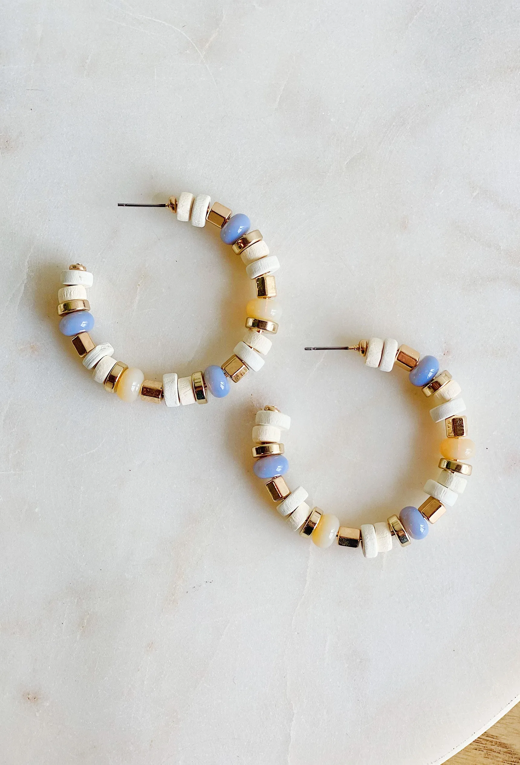 Sweet Life Earrings in Ivory