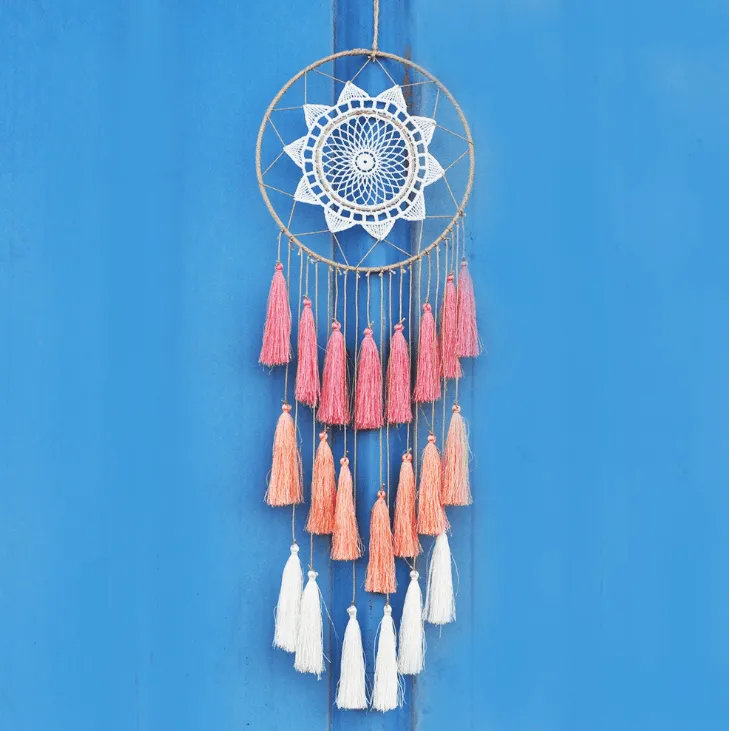 Tassel & Lace Dreamcatcher