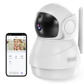 ZXVision™ Baby/Pet Indoor Smart Home Security Camera | Night, 1080HD, 2-Way Audio, Motion, Alexa, App